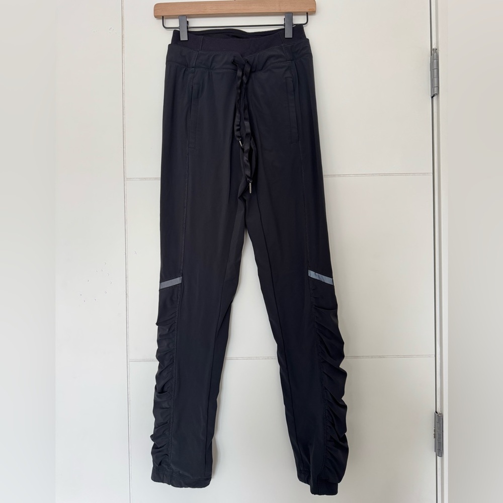 Lululemon Athletica Double Lined Black Joggers